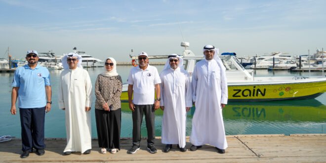 Zain presents Kuwait Dive Team with fully equipped boat