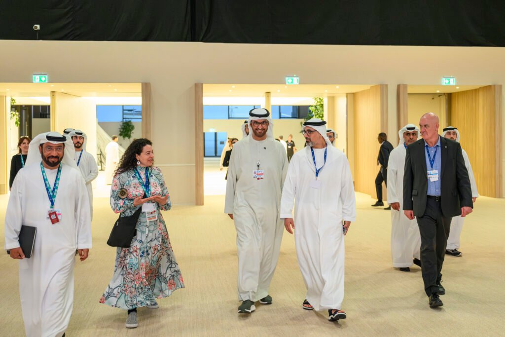His Highness Sheikh Khaled bin Mohamed bin Zayed Al Nahyan, Crown Prince of Abu Dhabi and Chairman of the Abu Dhabi Executive Council, has visited the COP28 site at Expo City Dubai as the country prepares to host the global conference until 12 December