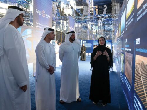 نائب حاكم أبوظبي يشهد تدشين أكبر محطة طاقة شمسية في موقع واحد على مستوى العالم