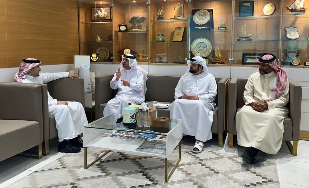 

Dr. Kamal Abdullah Al-Hamad, the esteemed Secretary General of the GCC Commercial Arbitration Centre, engaged in high-level discussions with a distinguished delegation from the Dubai International Financial Centre Courts